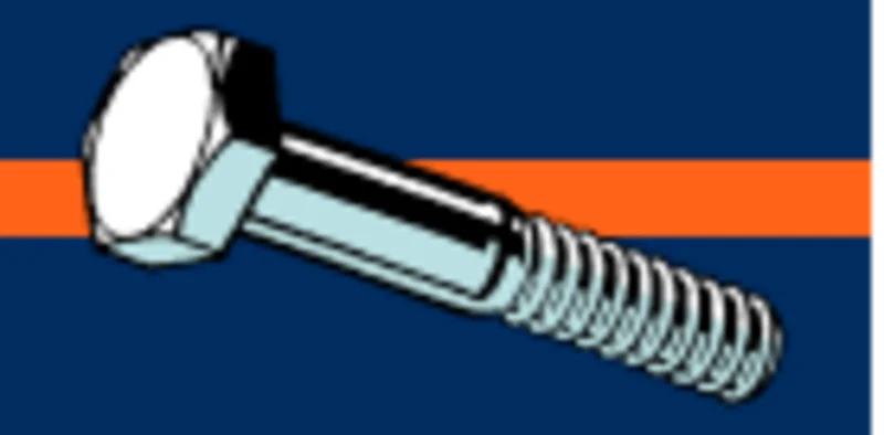 Monster Fastener Coarse Hex Bolts 5/8-11" x 3"