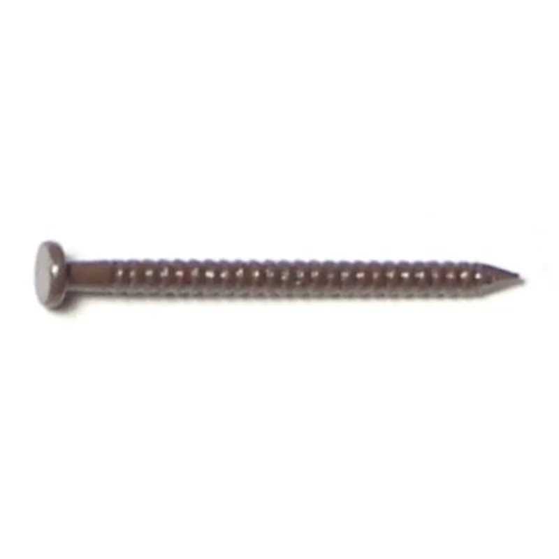 Monster Fastener Walnut Brown Painted Steel Panel Flat Head Nails