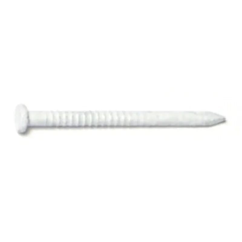 Monster Fastener White Painted Steel Panel Flat Head Nails