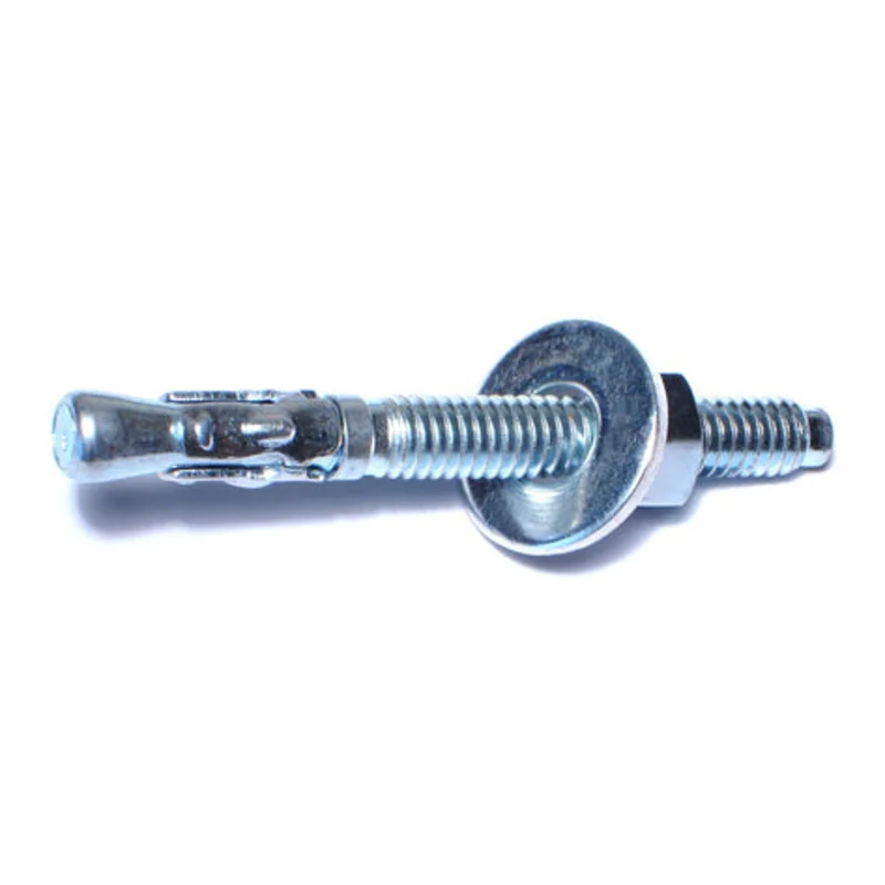 Monster Fastener Zinc Concrete Wedge Stud Anchor Bolts