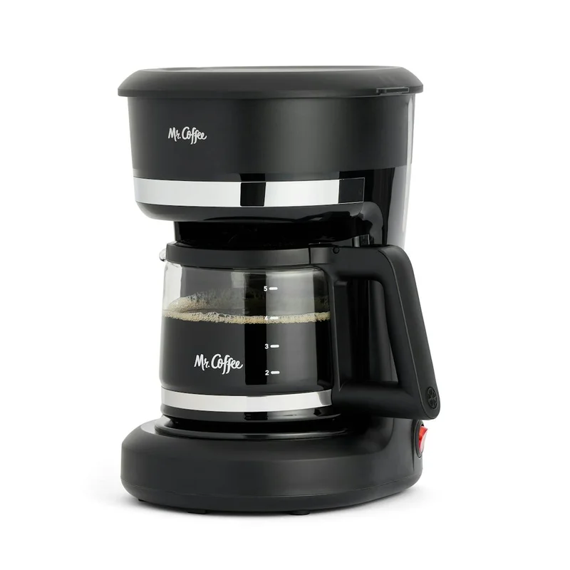Mr. Coffee Mini Brew Switch Coffee Maker 5-Cup Black Black