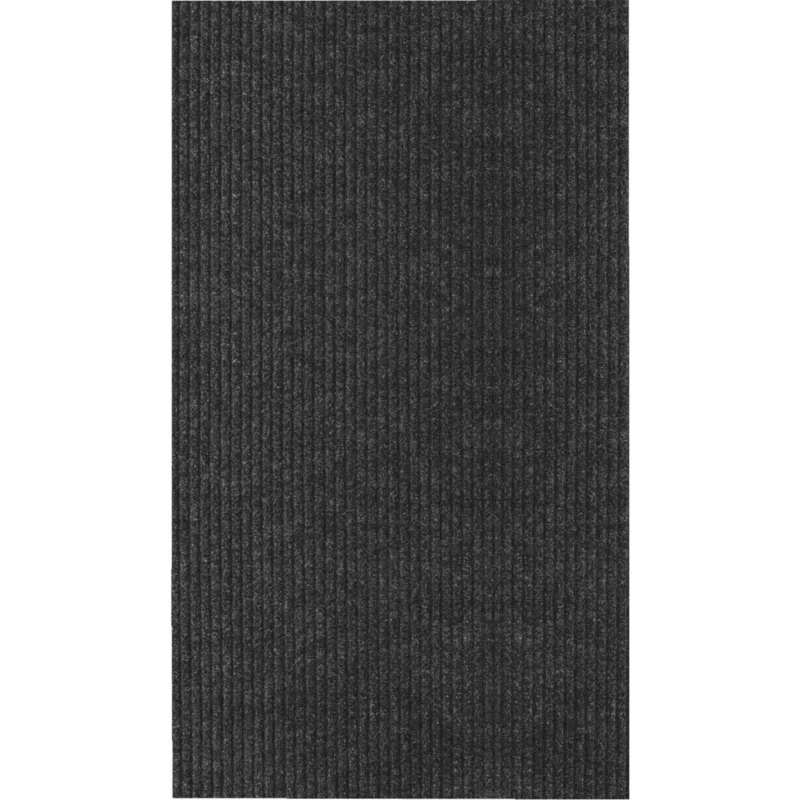 Multy Home Concord 4 Ft. x 6 Ft. Charcoal Carpet Utility Floor Mat, Indoor/Outdoor