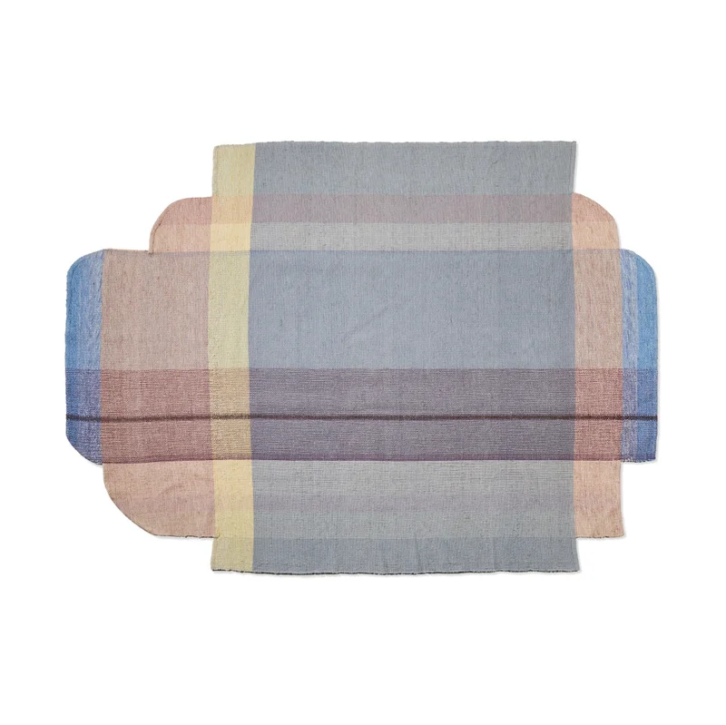 Muyska Rug gray/purple/light blue
