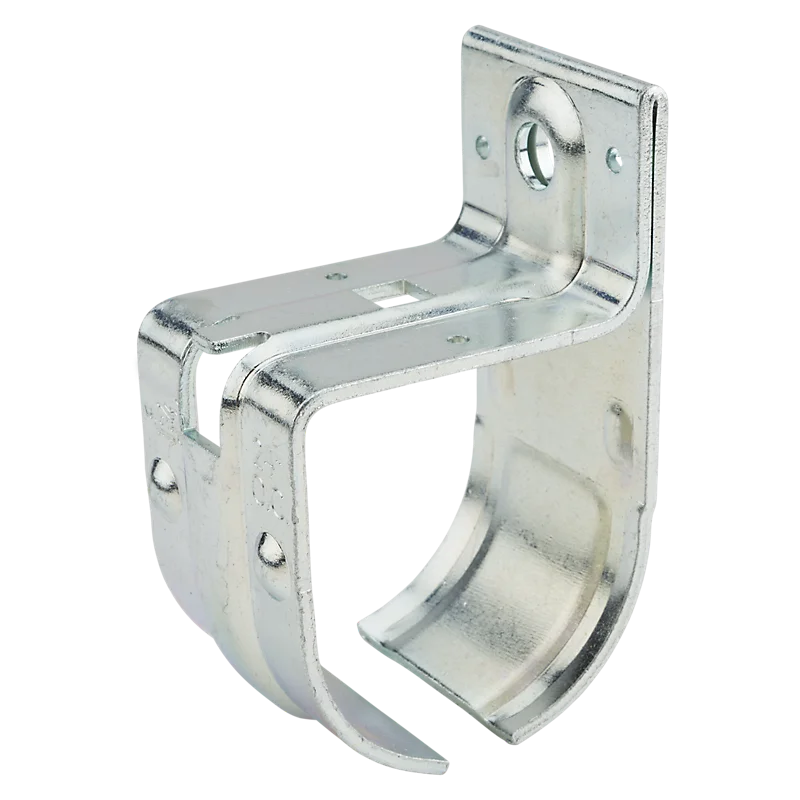 National Hardware Single Round Rail Bracket Zinc Plated