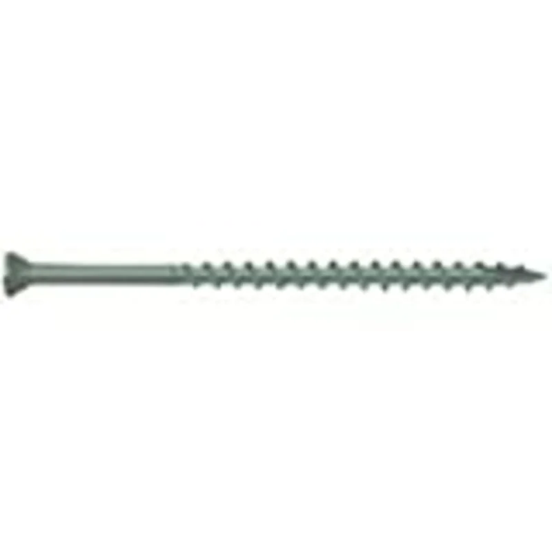 National Nail 2-1/2 in. #7 ProTech Green Premium Star Drive Trim Screws Green