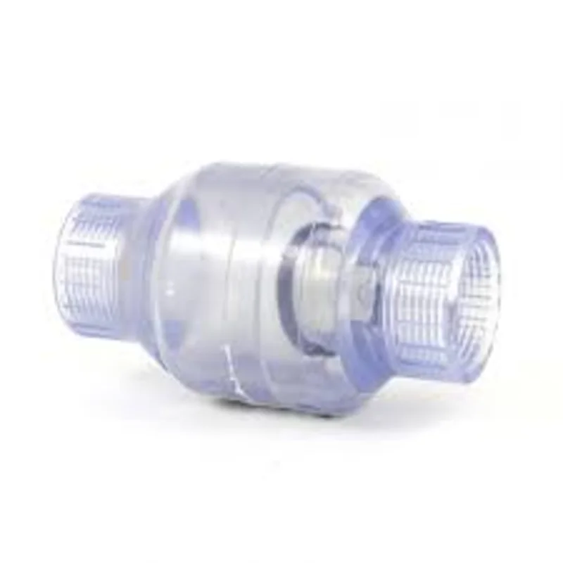 NDS 1-1/2" PVC Clear Swing Check Valve
