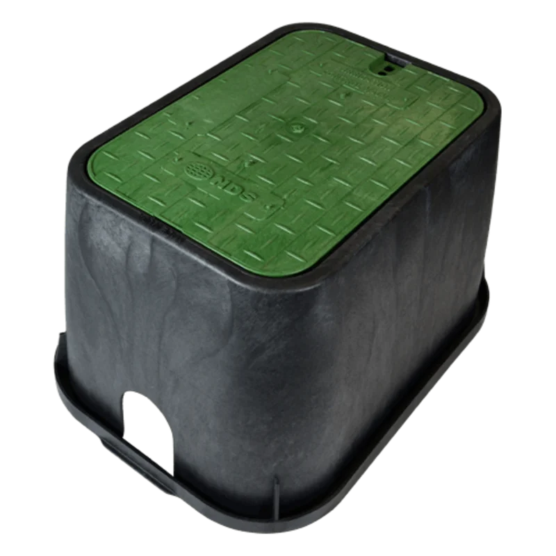 NDS 14" x 19" Standard Series - Black Box / Green Drop-in Cover, ICV
