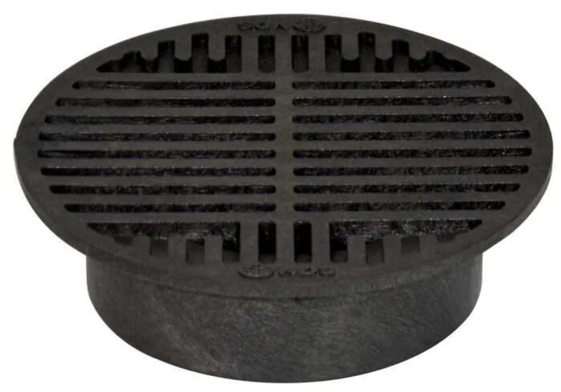 NDS 8" Round Grate, Black