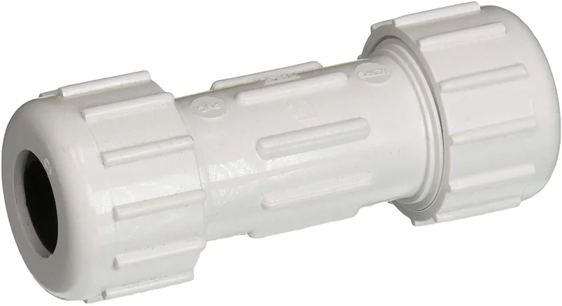 NDS CPC Series - PVC Compression Coupling 1/2"