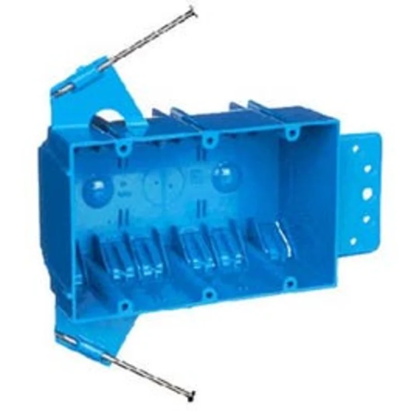 New Work Switch & Outlet Box, 3-Gang