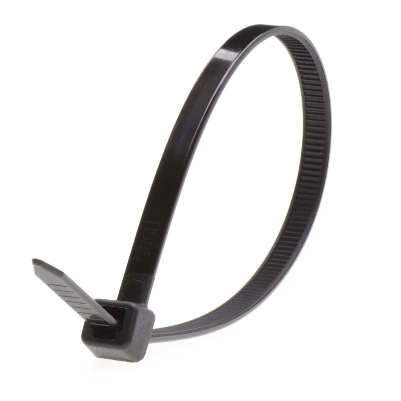 NSI PowerGRP 14, Black General Purpose 50lb Cable Ties, 100 Pack Black