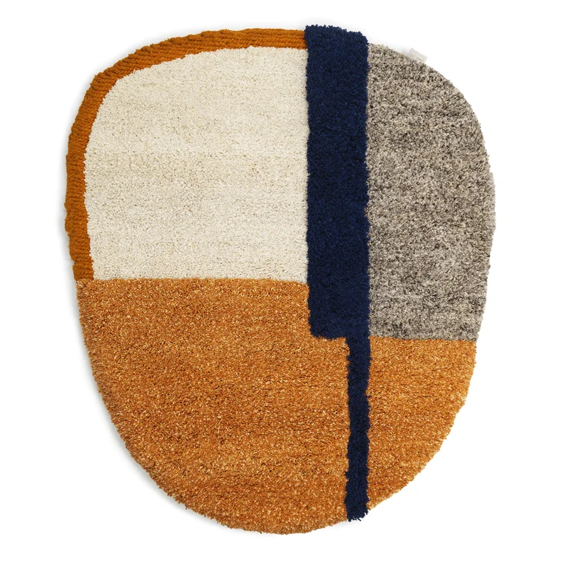 Nudo Rug white-beige-rose