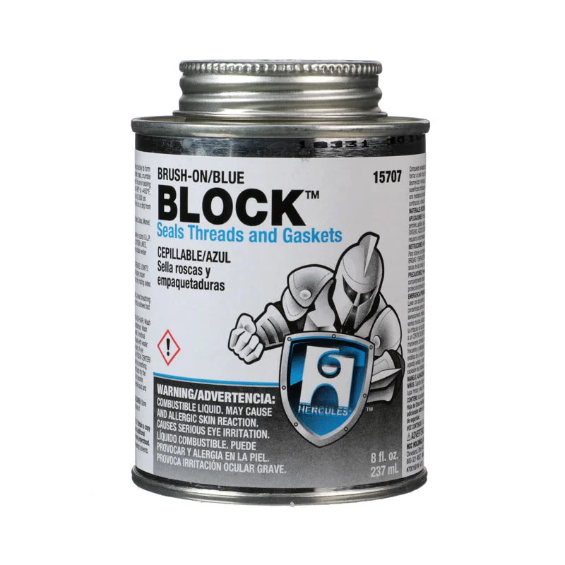 Oatey Hercules 8 oz. Brush-On Blue Block Thread and Gasket Seal