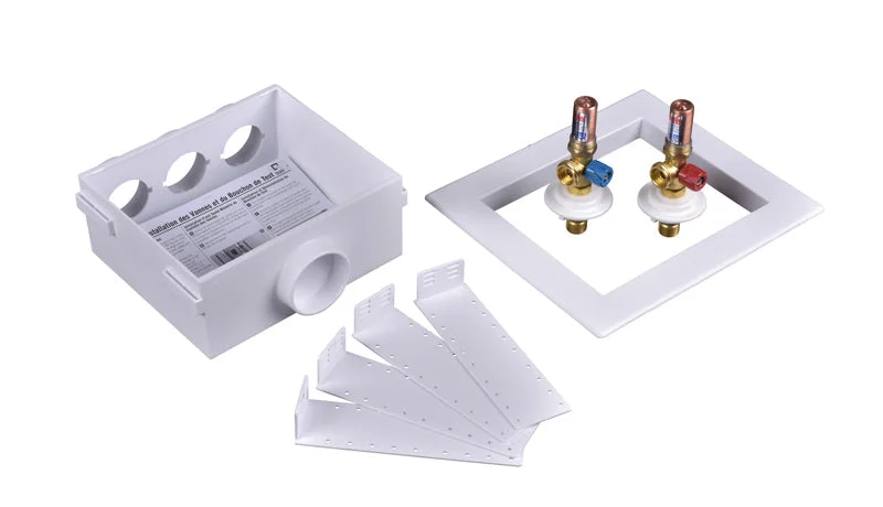Oatey Quadtro 1/4 Turn Washing Machine Outlet Box