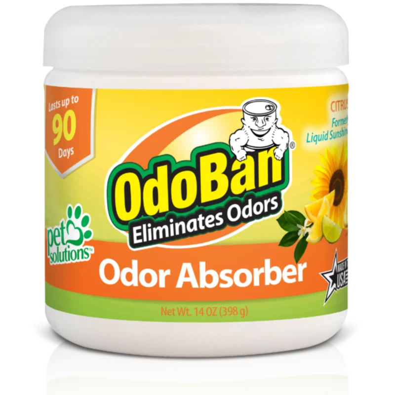 OdoBan Solid Odor Absorbers Fresh Linen and Citrus 14 oz.