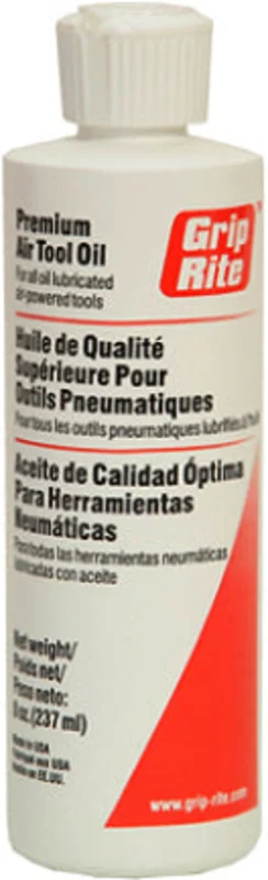 OIL PNEUMATIC TOOL 8 OZ