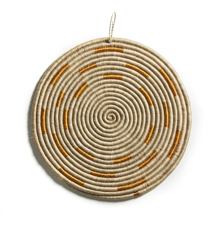 Ojitos Wall Decoration Dorado natural beige/copper