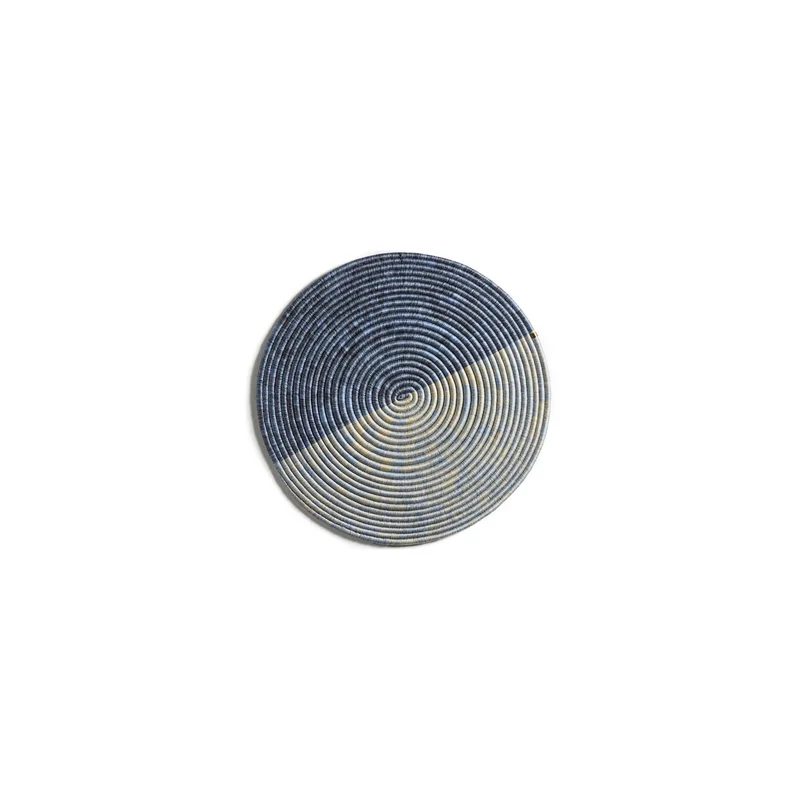 Ojitos Wall Decoration Pacifico light blue/warm sand/black