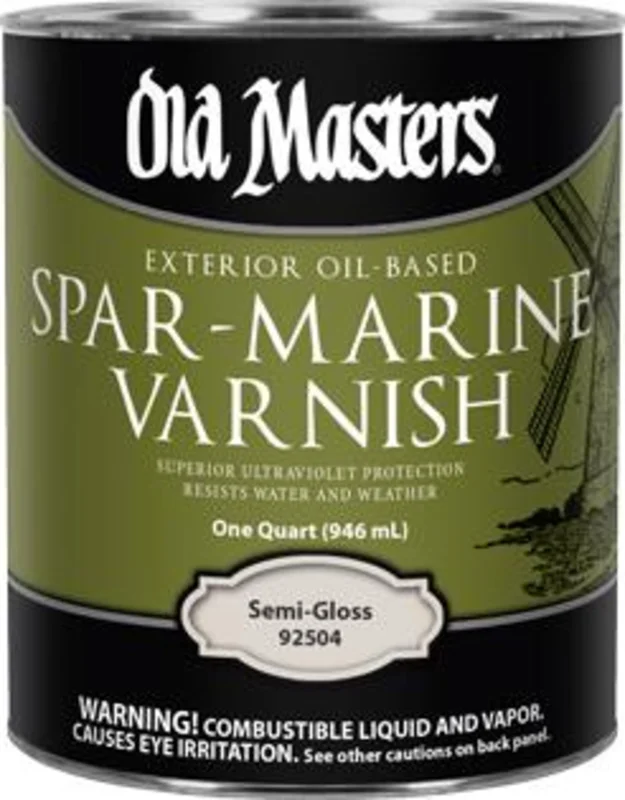 Old Masters Spar-Marine Varnish Semi-Gloss