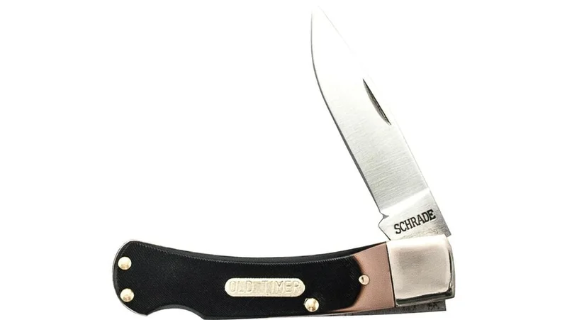 Old Timer Bearhead Lockback Folding Pocket Knife