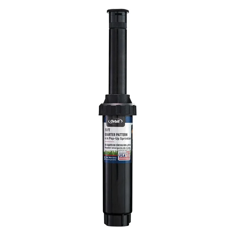 Orbit Pop-Up Spray Head Sprinklers with Plastic Nozzles