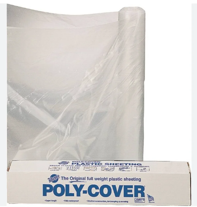Orgill Poly Film 6 Mil Plastic Clear