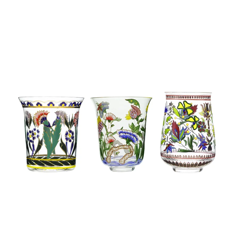 Oriental Flower Tumbler
