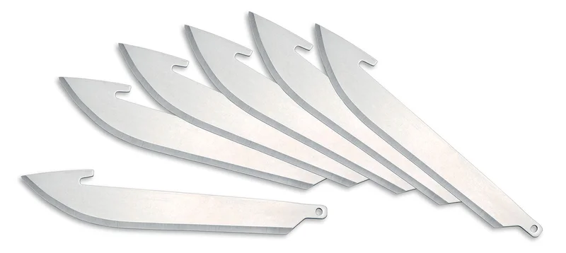 Outdoor Edge RR306 Razor-Lite 3" 420J2 Stainless Steel Blade 6 Pack