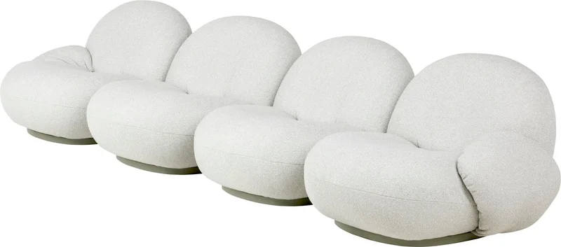 Pacha Sofa - Fully Upholstered, 4-seater