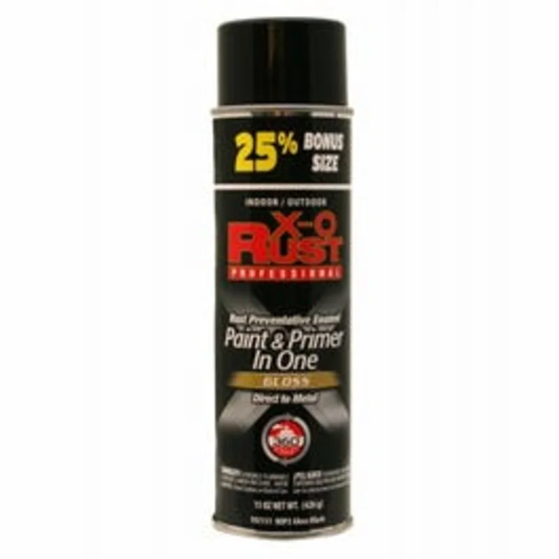 Paint / Primer in One, Gloss Black, 15-oz.