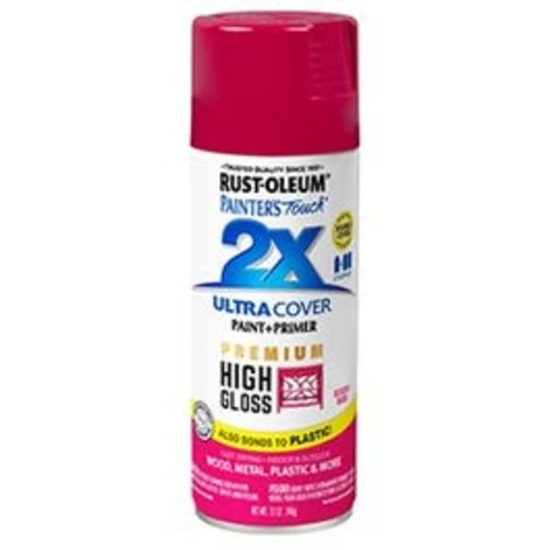 Painter's Touch 2X Premium High-Gloss Spray Paint, Desert Rose, 12-oz.