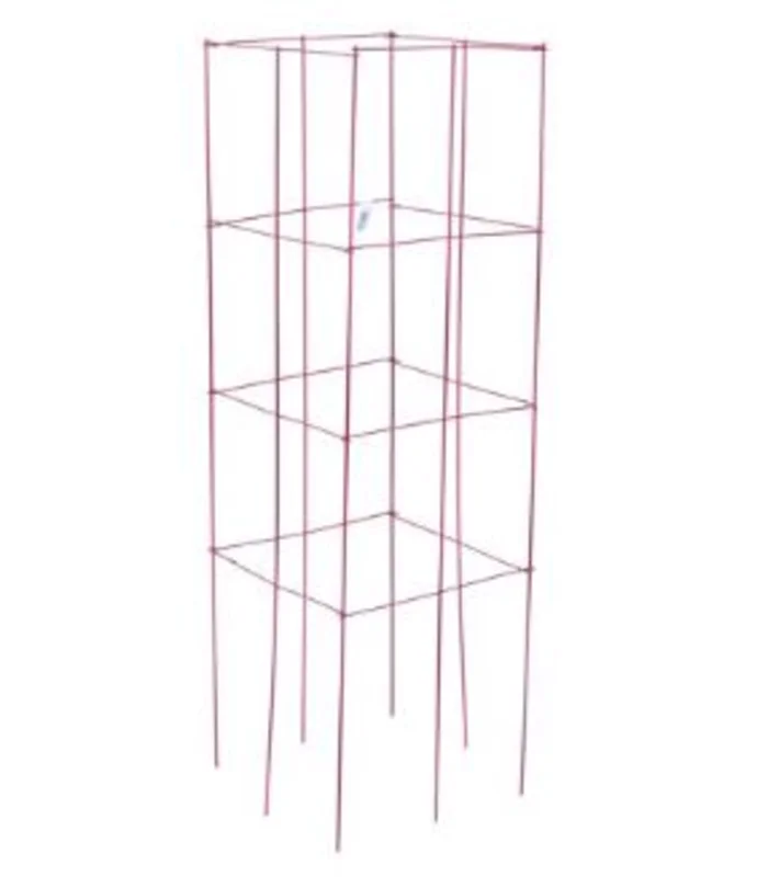 Panacea 4-Panel Tomato Cage and Plant Support Tower GALVANIZED