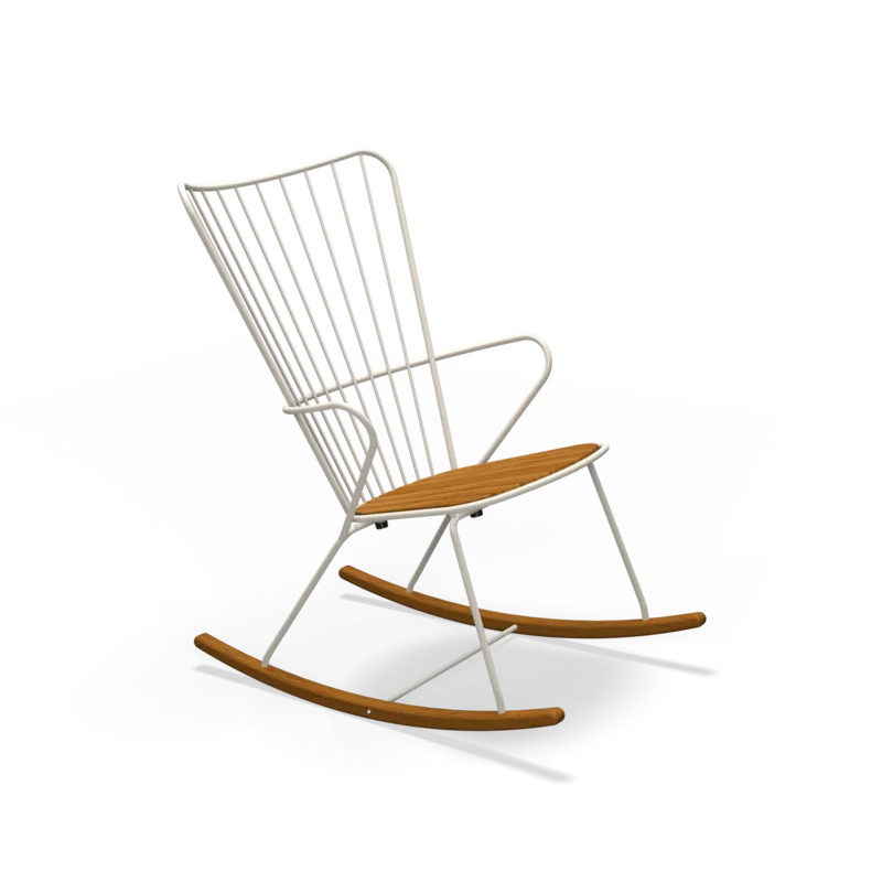 Paon Rocking Chair 08 White