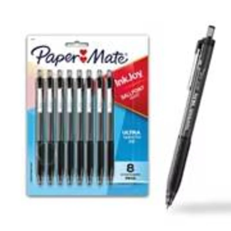 Paper Mate InkJoy 300RT Retractable Ballpoint Pens, Medium Point (1.0mm) Blue, Black, Red
