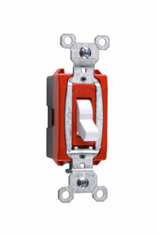Pass & Seymour Commercial Specification Grade Switch, White White