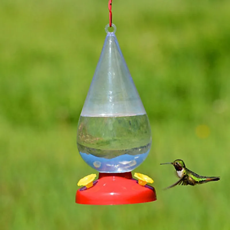 Perky-Pet Dew Drop Plastic Hummingbird Feeder - 32 oz Nectar Capacity