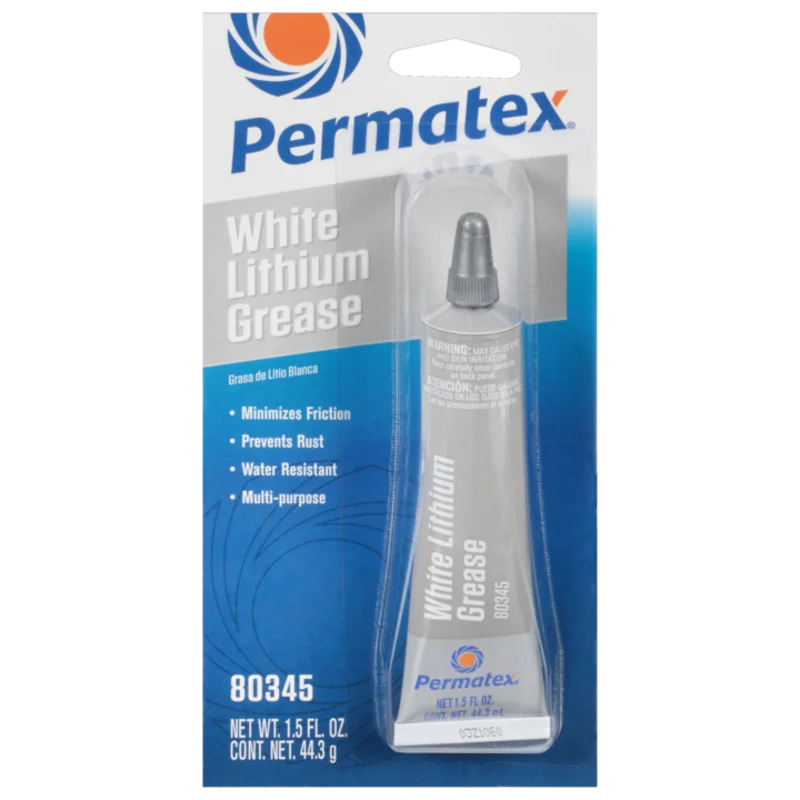 Permatexs White Lithium Grease 1.5 oz.