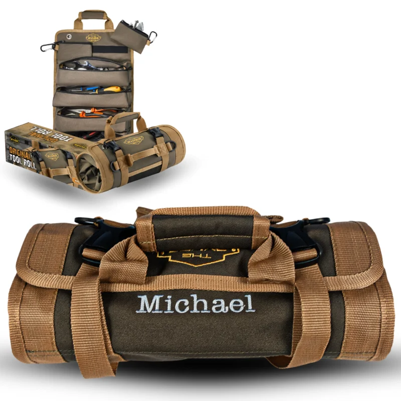 Personalized Customized-Name Original Tool Roll Organizer