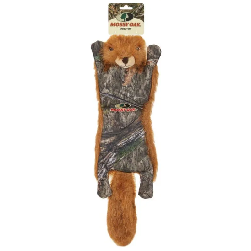 PetEdge Mossy Oak Flattie Beaver Dog Toys