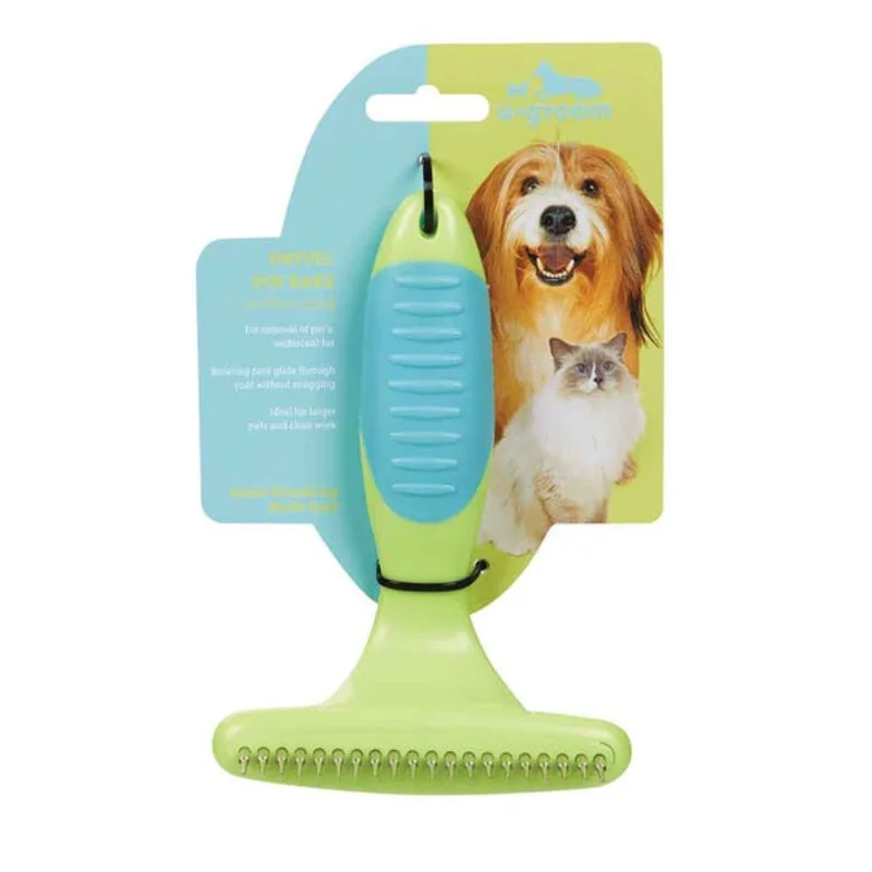 PetEdge U-groom Swivel Pin Rakes