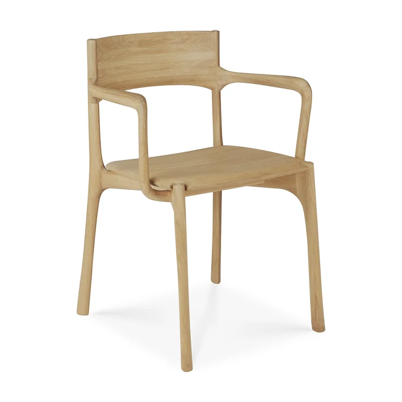 Pi Dining Chair with Armrest