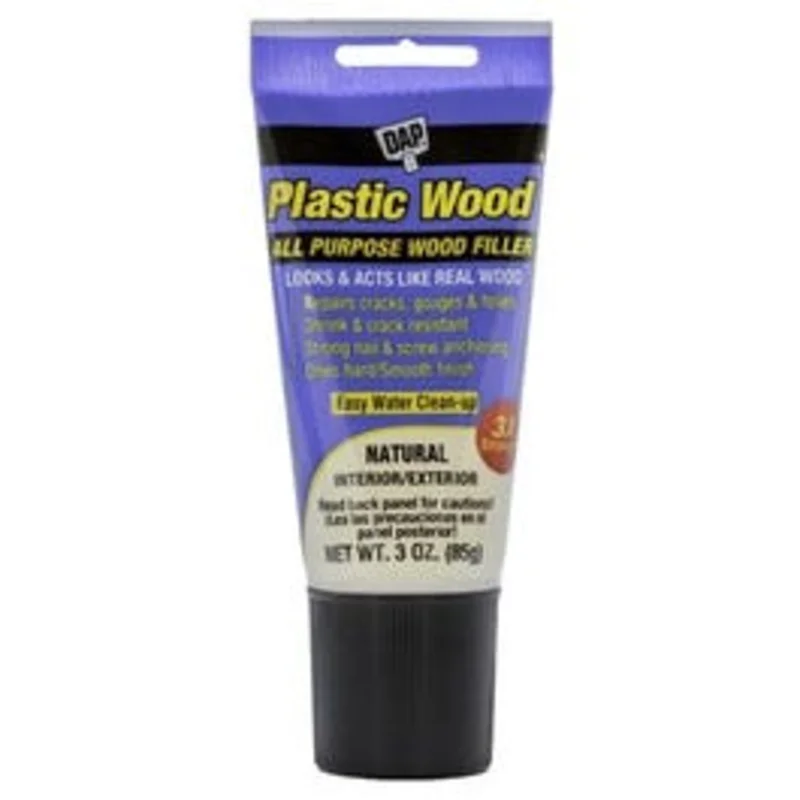 Plastic Wood Latex Wood Filler, 3-oz. Tube