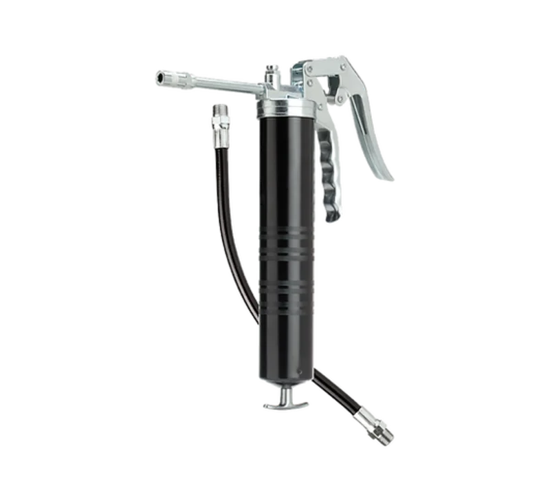 Plews Edelmann Standard Duty Pistol Grip Grease Gun w/Pipe and Hose