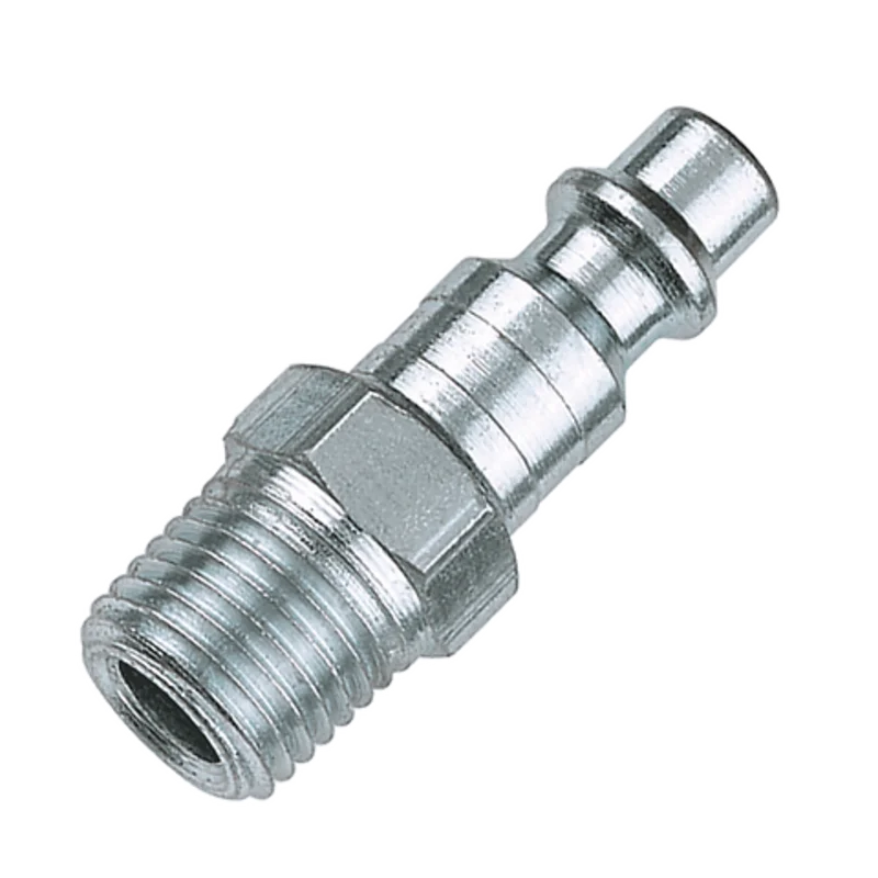 Plews/Lubrimatic 1/4" I/M Design x 1/4" MNPT Steel Plug