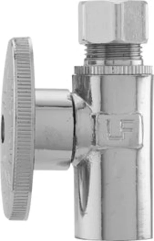 Plumb Pak 1/4 Turn Straight Shut-Off Valve, 1/2 X 3/8 in, Copper Sweat