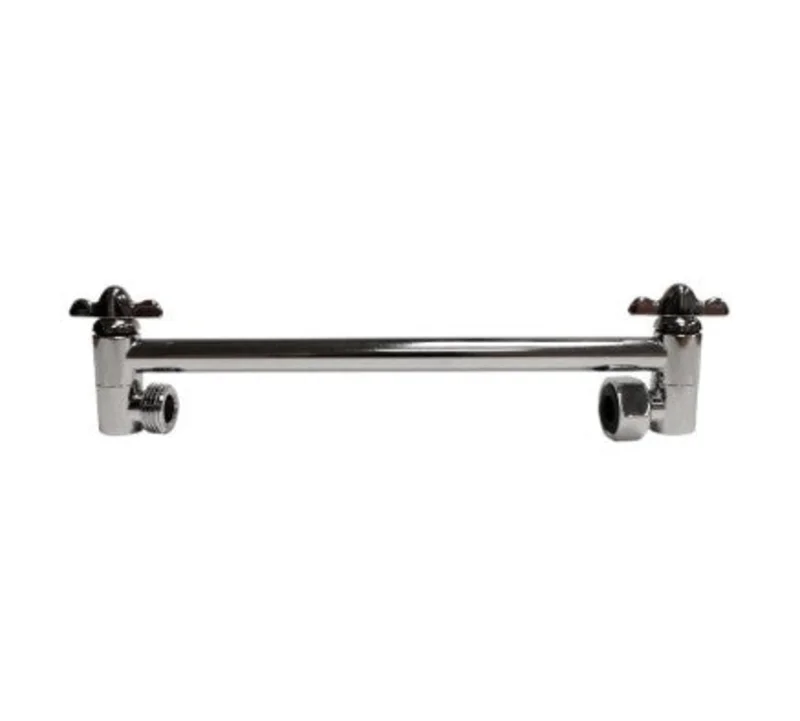 Plumb Pak Adjustable Position Shower Arm Chrome-Plated Brass
