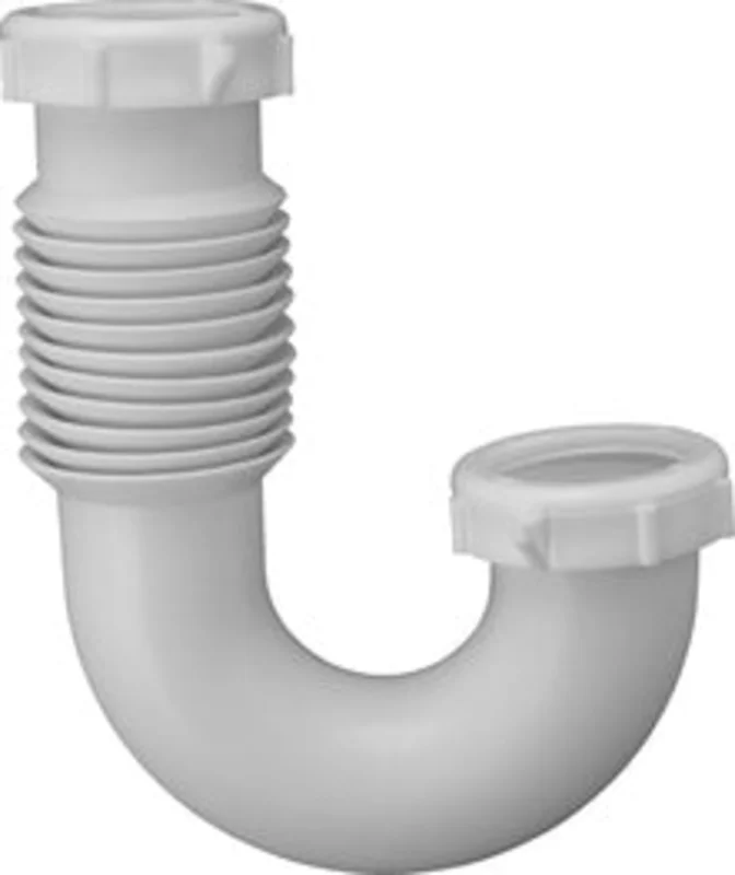 Plumb Pak Flex 'N Fix Sink Trap J-Bend 1-1/2" x 1-1/2"