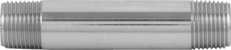 Plumb Pak Pipe Nipple 1/2" X 4", Chrome
