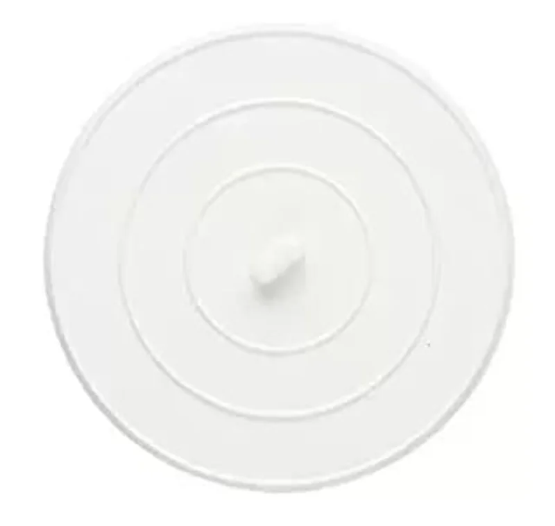 Plumb Pak PP22014 Suction Flat Sink Stopper, White 5 in.