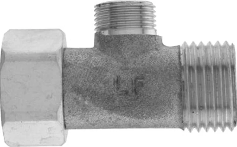 Plumb Pak Water Supply Connector Tee 1/2" FIP x 1/2" MIP x 3/8" OD